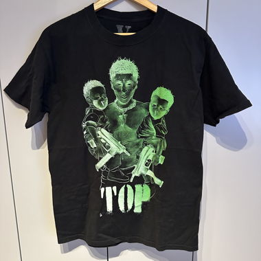 YoungBoy NBA x Vlone Kacey Talk T-Shirt Nero