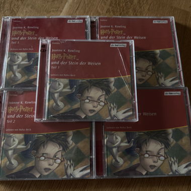 Harry Potter 1-7 Hörbuch CDs