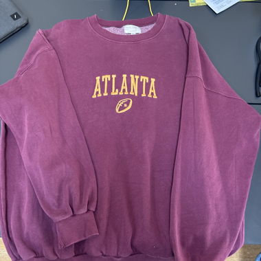 Felpa Atlanta bordeaux