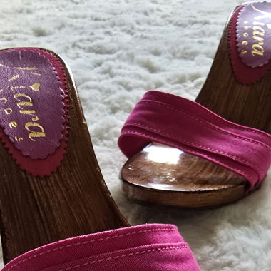 Rosa High-Heel-Mules