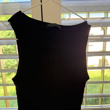 Stradivarius Top schwarz