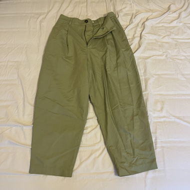 Linen Barrel Pants by Uniqlo