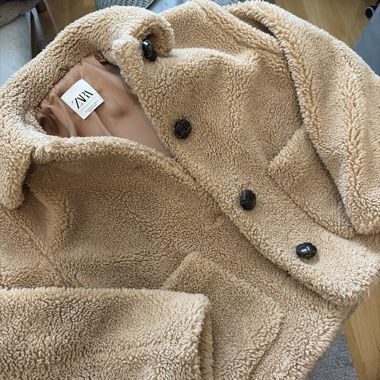 ZARA Teddy Coat