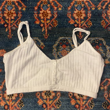 Livraison gratuite - Haut de pyjama en brandy blanc