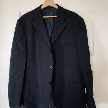 Blazer da uomo nero