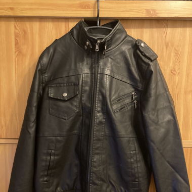 Veste en imitation cuir
