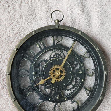 Orologio da parete steampunk
