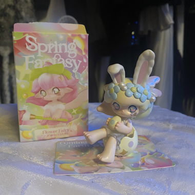 Pop Mart Flower Fairy, Pastell-Häschen im Ei