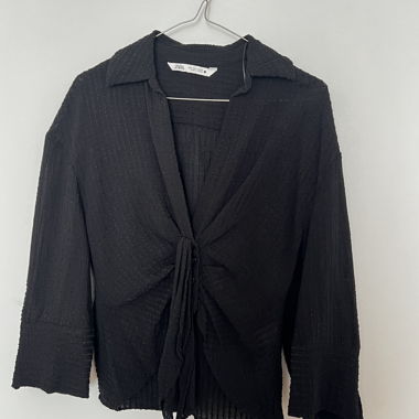 Top noire Zara