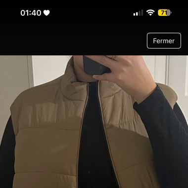 Veste sans manches ZARA