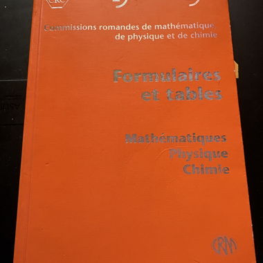 Buch Formeln und Tabellen