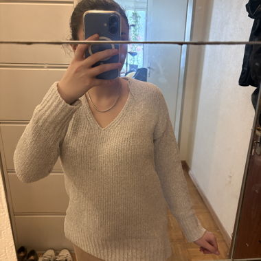 Soft Bouclé-Knit Sweater (high quality)