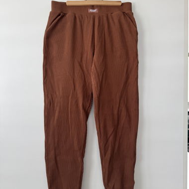 Peachy Passion ribbed lounge pants L