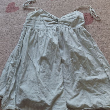 Top/Abito estivo bianco