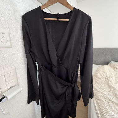Black Wrap Dress