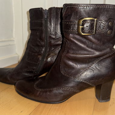 Stivaletti in pelle marrone Gabor Gr. 5½