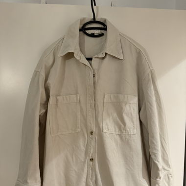 Jeansjacke hellbeige H&M