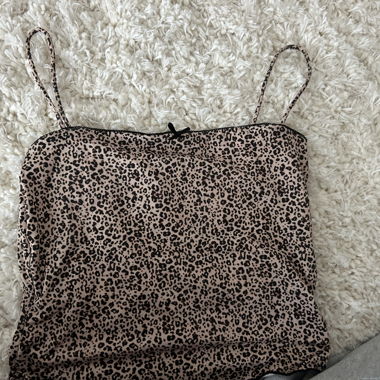 Top leopardato Bershka