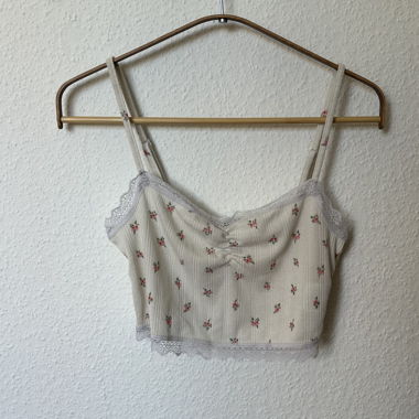 Floral Crop-Top