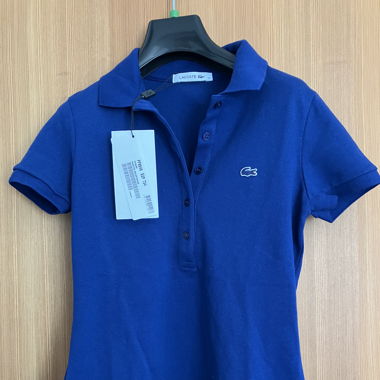 Lacoste T-Shirt Polo blau Gr. 34 -NEU