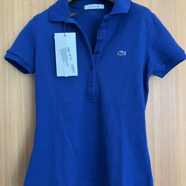 Lacoste T-Shirt Polo blau Gr. 34 -NEU