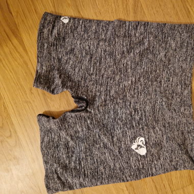 Sport Shorts grau meliert