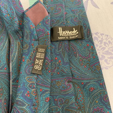 Cravatta in seta Paisley