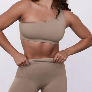 Workout Bra - Set active in Sand