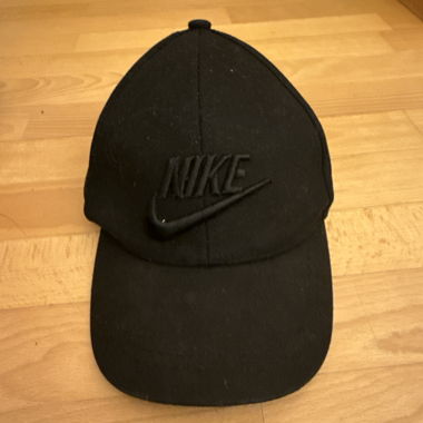 Schwarze Nike Cap