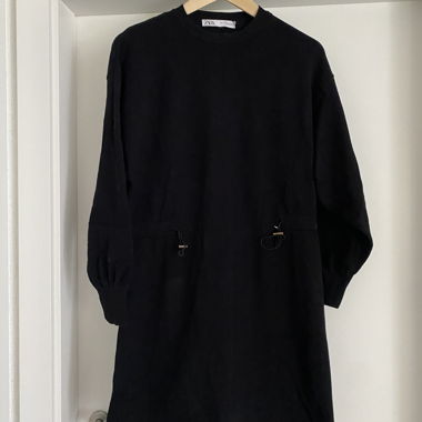 Abito maglione Zara nero