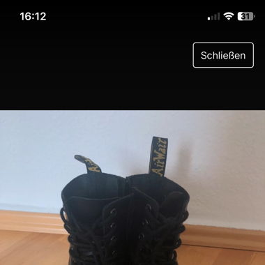 Dr Martens Jadon Plateau schwarz 