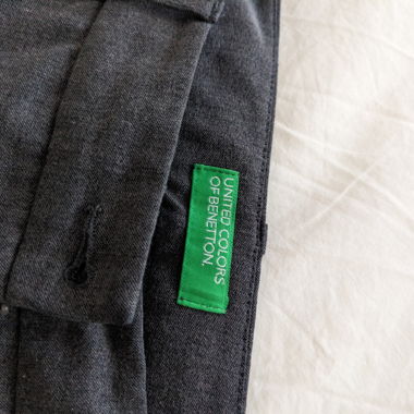 Grey smart trousers 