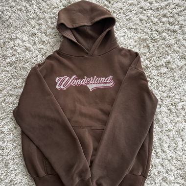 Hoodie marrone ELEVATE Wonderland