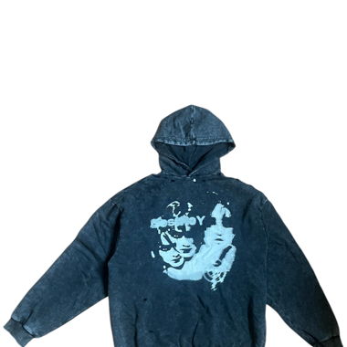Y2K Hoodie Distressed 
