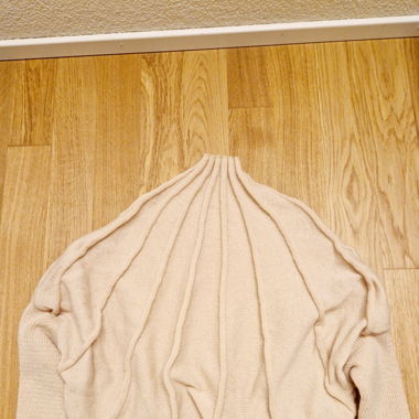 Strickpullover in Champagner 
