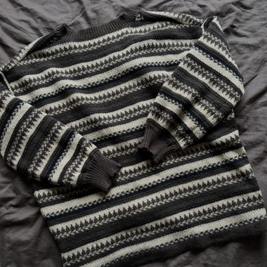 Strickpullover mit Muster