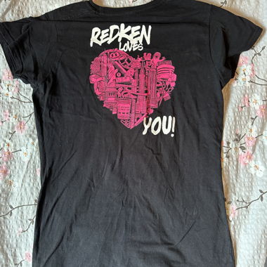 T-shirt Redken nero