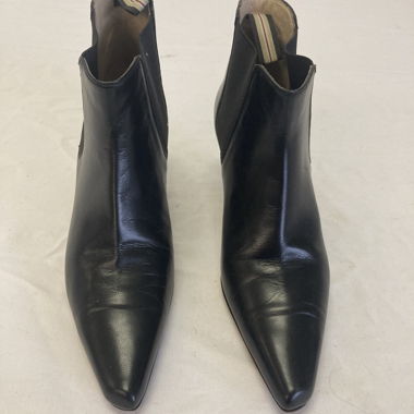 Unützer Stiefeletten Capretto Nero Gr. 39