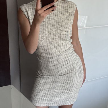 Sleeveless Fitted Dress