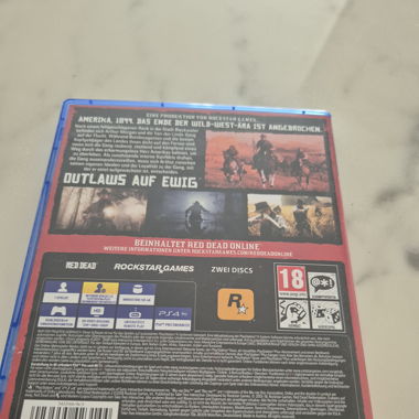 Ps4 Game  Red Dead 2