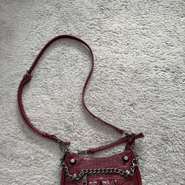 Tasche dunkelrot