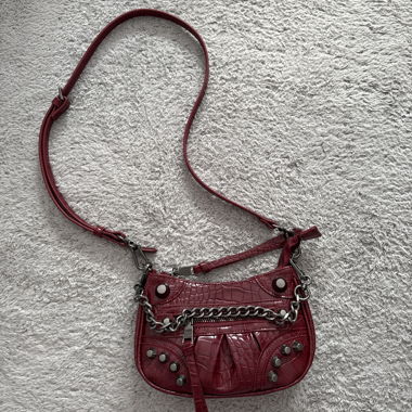 Tasche dunkelrot