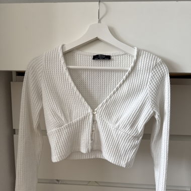 Langarm Crop Top 