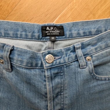 A.P.C. New Standard Jeans azzurro chiaro Taglia 30