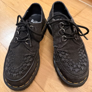 Schwarze Dr. Martens Schuhe