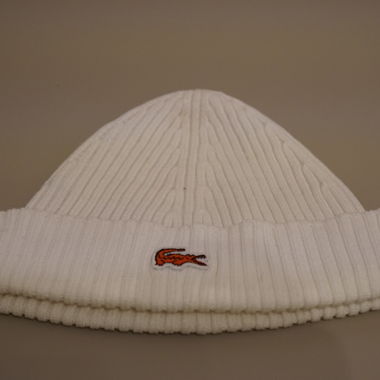 Lacoste Unisex Beanie White