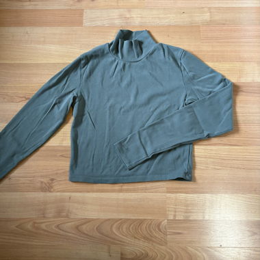 Pull col roulé 