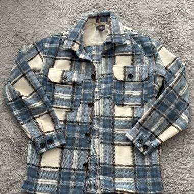 H&M Checked Overshirt Jacket