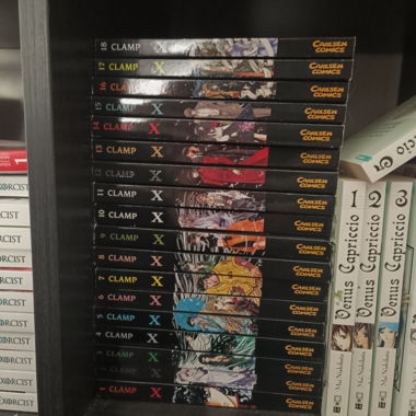 Manga X Volumes 1-18