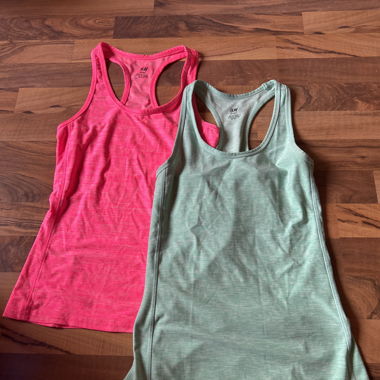 Canotte sportive H&M (set da 2)